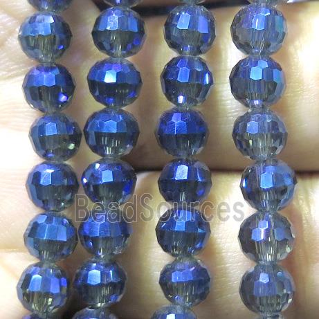 chinese crystal bead, faceted round