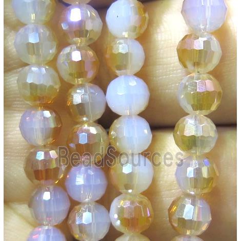 chinese crystal bead, faceted round