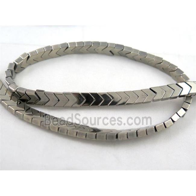 hematite arrowhead beads