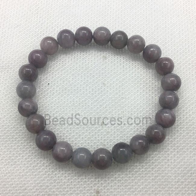 Stretch Jade bracelet, dye