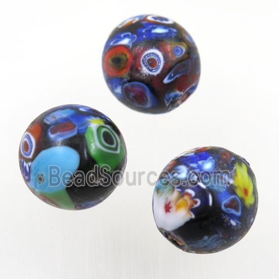 lampwork beads, round