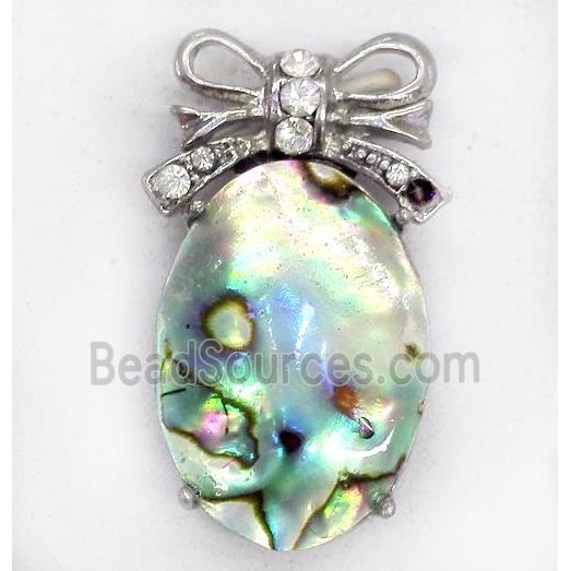 Paua Abalone shell pendant