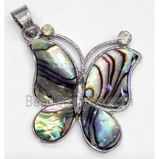 Paua Abalone shell pendant