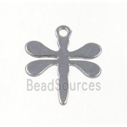 stainless steel dragonfly pendant