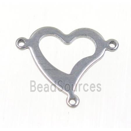 stainless steel heart connector