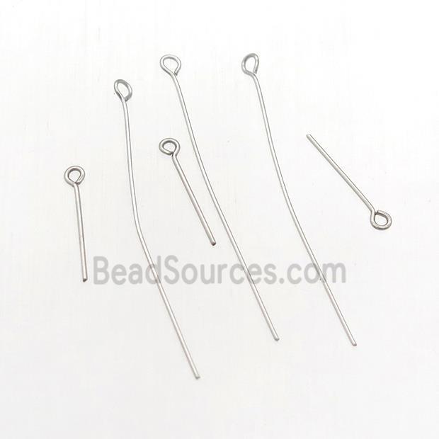 stainless steel eye pin