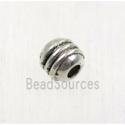 tibetan silver zinc beads, non-nickel