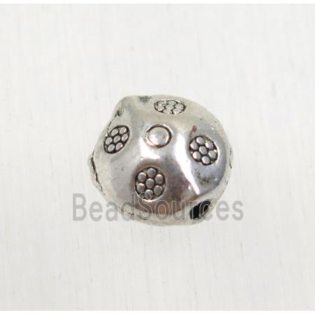 tibetan silver zinc beads, non-nickel