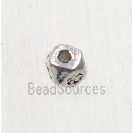 tibetan silver zinc beads, non-nickel