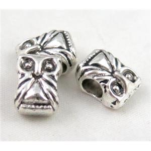 tibetan silver beads Non-Nickel, approx 10-14mm, 5mm hole