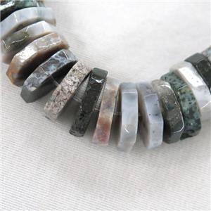 ocean Agate heishi beads, approx 20mm dia