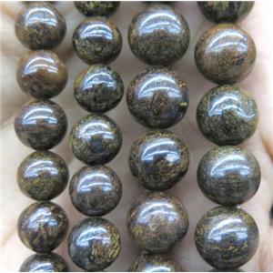 round Bronzite Beads, approx 10mm dia