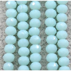 chinese crystal glass beads, faceted rondelle, approx 2.5x3mm, 150 pcs per st