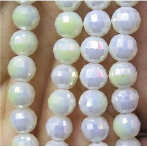 chinese crystal bead, faceted round, approx 8mm dia, 70pcs per st