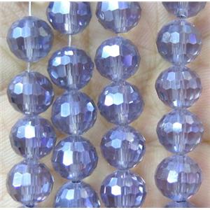 chinese crystal bead, faceted round, approx 10mm dia, 70pcs per st