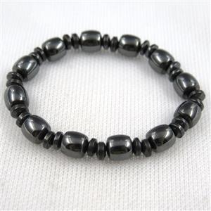 black Hematite bracelet, approx 8mm