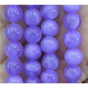 jade bead, round, stabile, approx 8mm dia, 48pcs per st