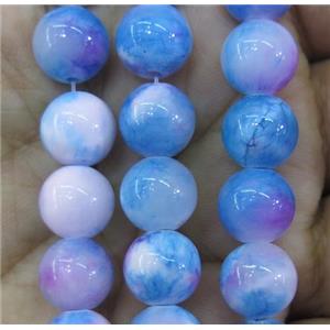 jade bead, round, stabile, approx 10mm dia, 38pcs per st
