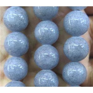 jade bead, round, stabile, approx 10mm dia, 38pcs per st