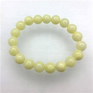 Stretch Jade bracelet, dye, approx 6mm, 28pcs per st