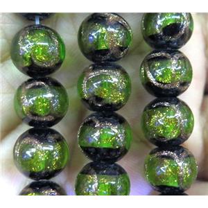 lampwork bead, barrel, approx 16mm dia