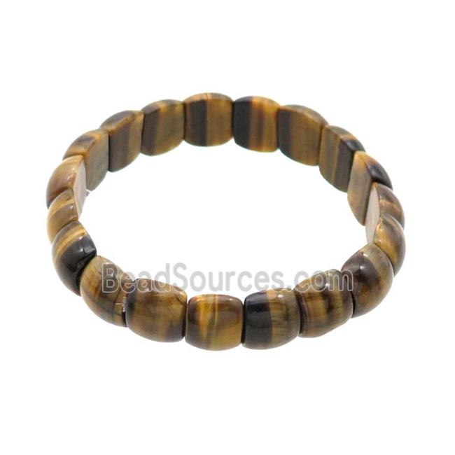 Tiger Eye Stone Bracelet Stretchy