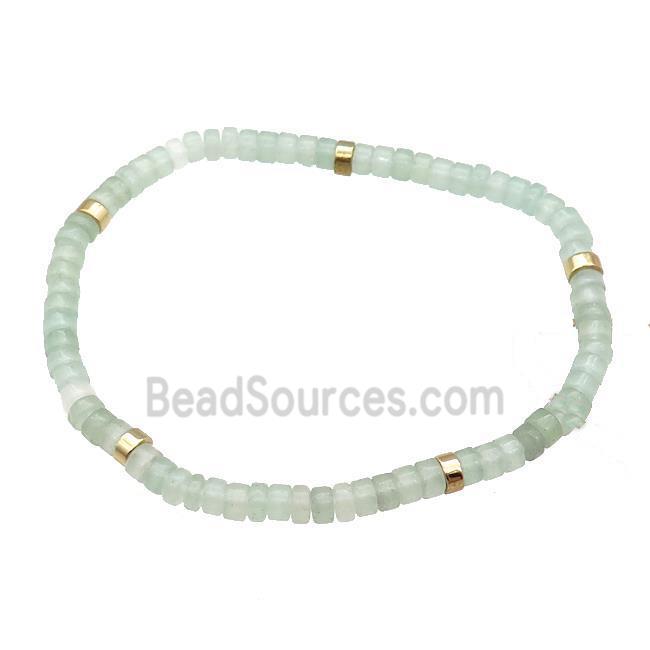 Green Aventurine Bracelets Stretchy