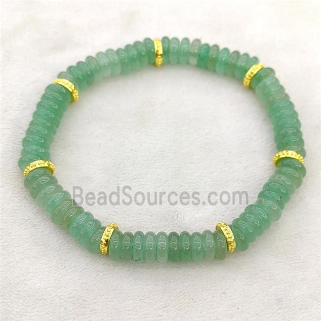 Natural Green Aventurine Bracelet Stretchy