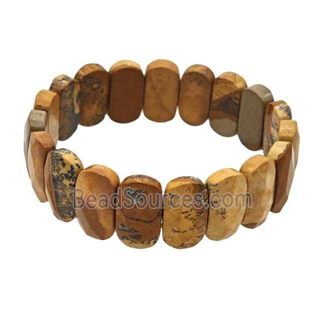 Picture Jasper Bracelet Stretchy