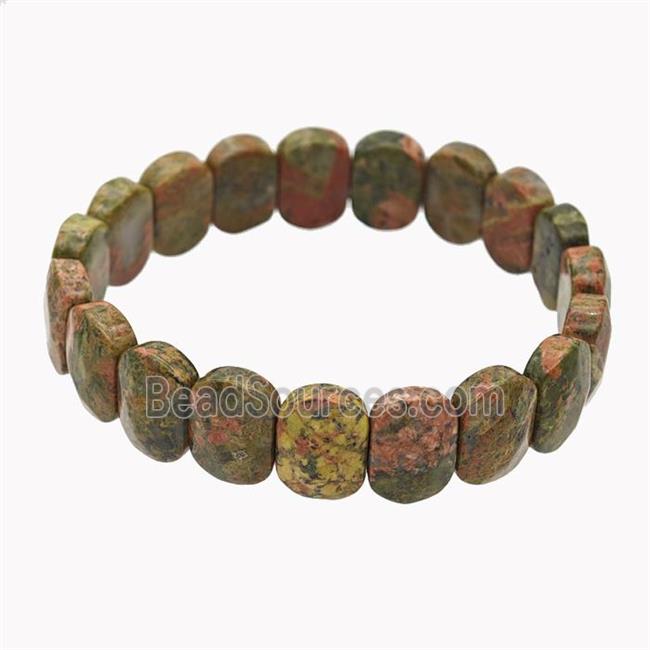 Unakite Bracelet Stretchy