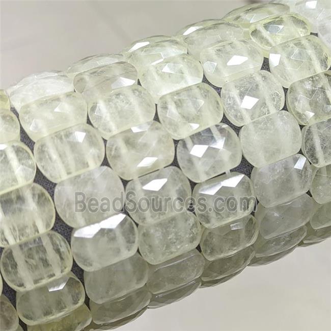 Synthetic Quartz Bracelet Stretchy Khaki