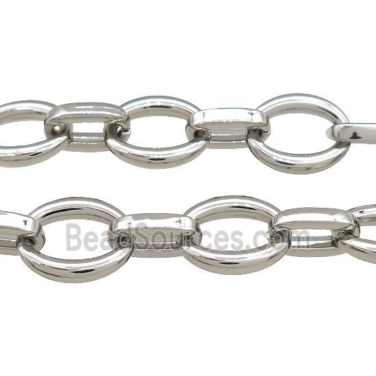 Alloy Chain Platinum Plated