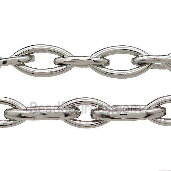 Alloy Chain Platinum Plated