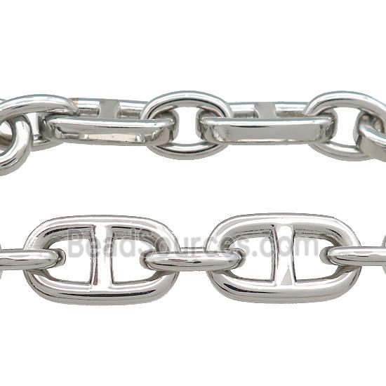 Alloy Chain Platinum Plated