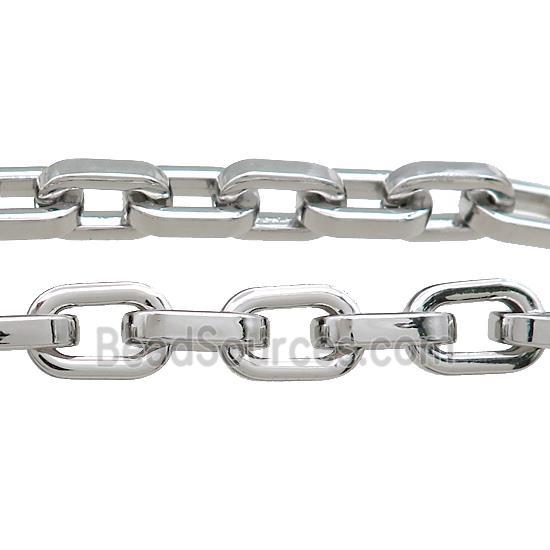 Alloy Chain Platinum Plated