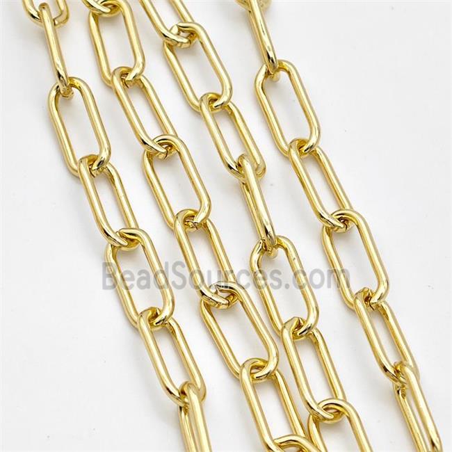 Copper Chain Paperclip Gold plated