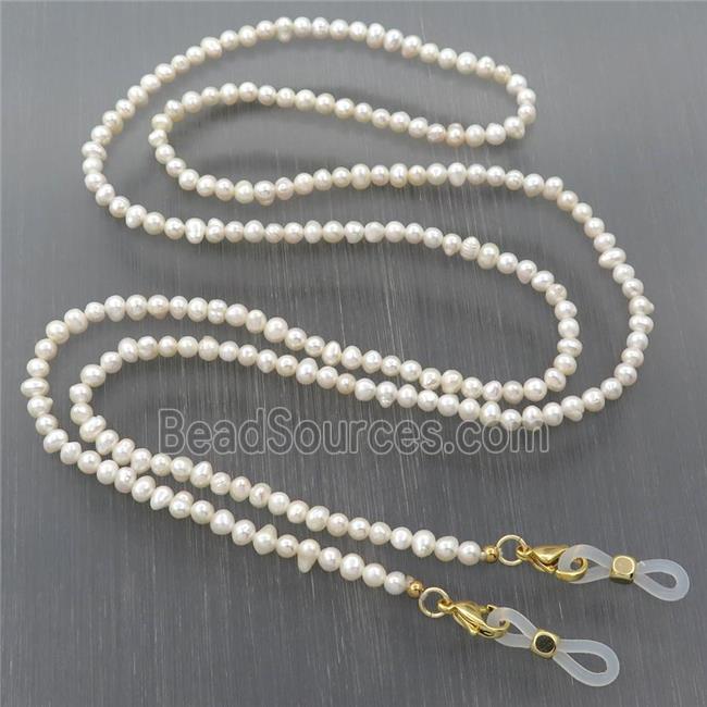 Pearl Chain for Face Mask and Glasses