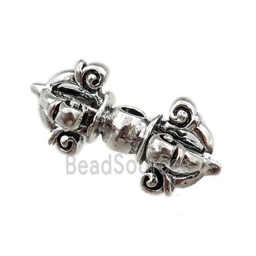 tibetan dorjee charm zinc beads