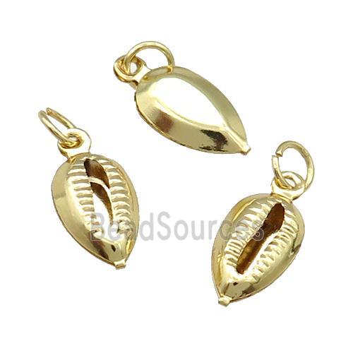 Copper Pendant Conch Unfade 18K Gold Plated