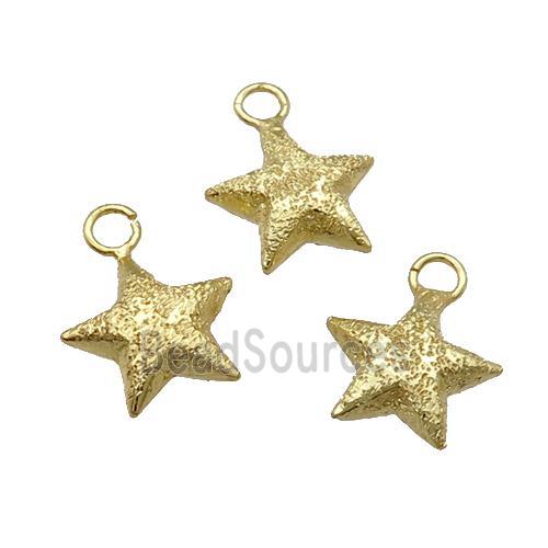 Copper Star Pendant Unfade 18K Gold Plated