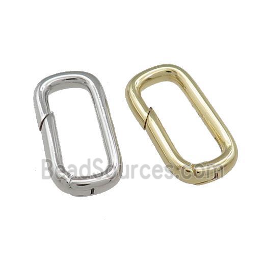 Copper Carabiner Clasp Mixed