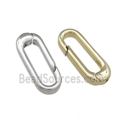 Copper Carabiner Clasp Mixed