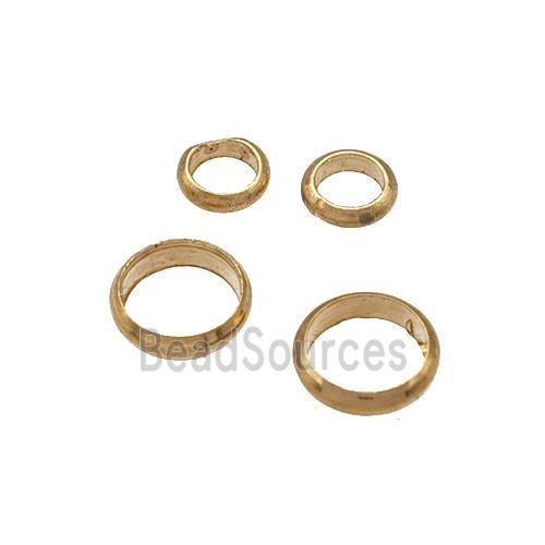 Copper Jump Ring Gold Plated