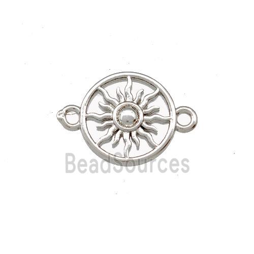 Copper Sun Connector Platinum Plated