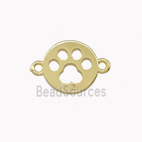 Copper Paw Connector Gold Plated