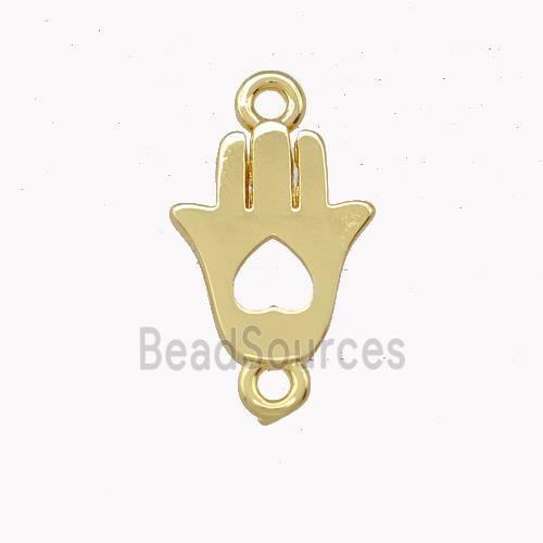 Copper Hand Connector Gold Plated