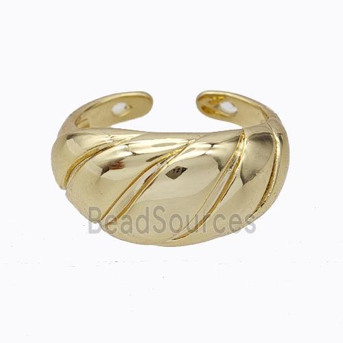 Copper Ring Gold Plated