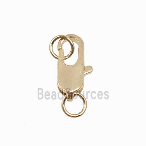 Copper Clasp Lt.Gold Plated