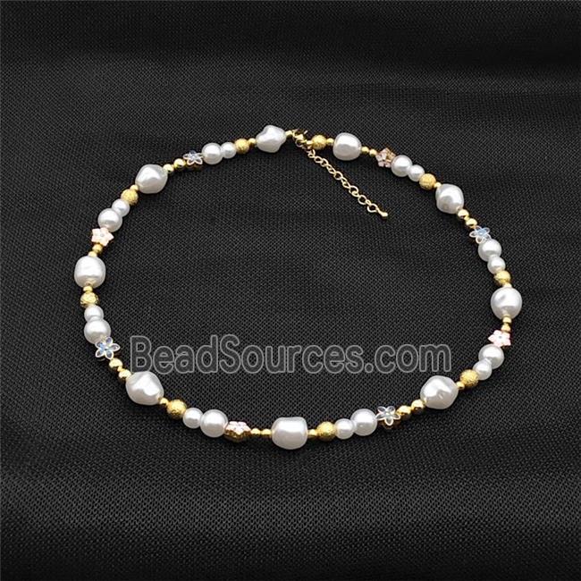 Pearlized ABS Resin Bracelet