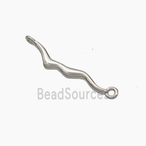 Copper Stick Connector Platinum Plated